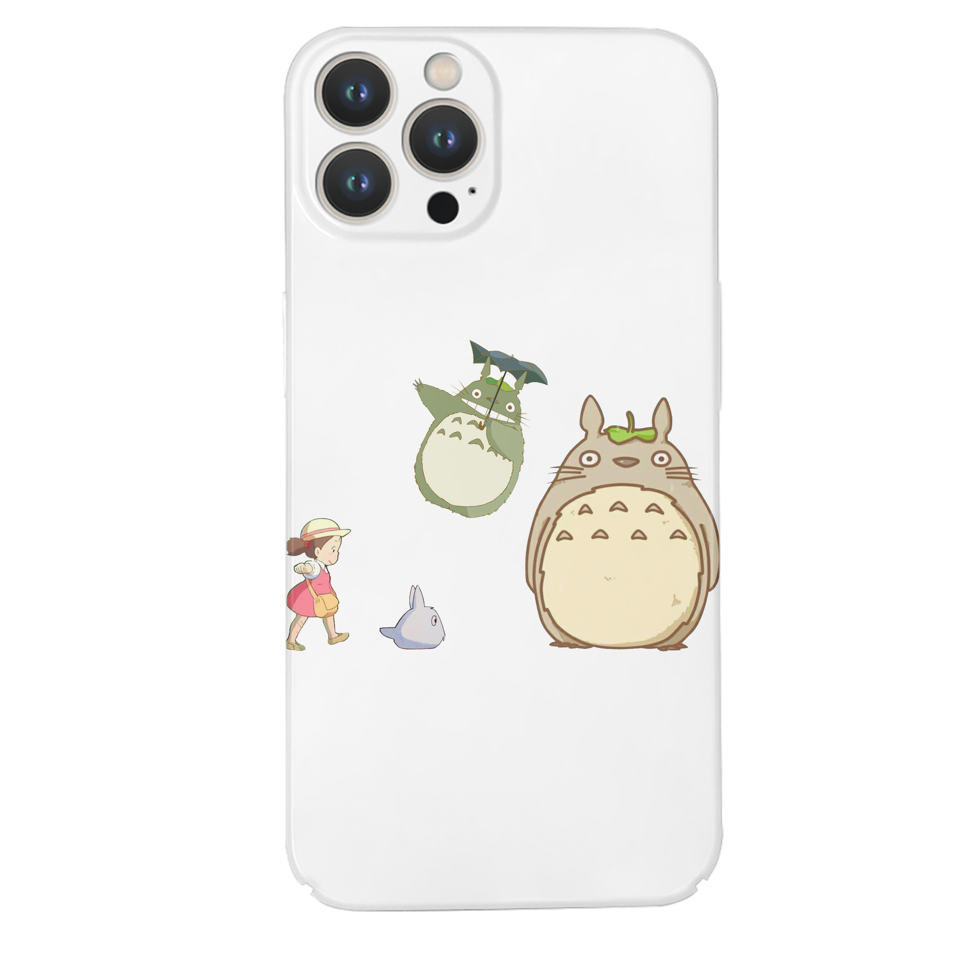 （画像用） となりのトトロ 草壁メイ 草壁サツキ My Neighbor Totoro Satsuki Kusakabe Mei Kusakabe 【iPhone 14シリーズ対応】ハードケース